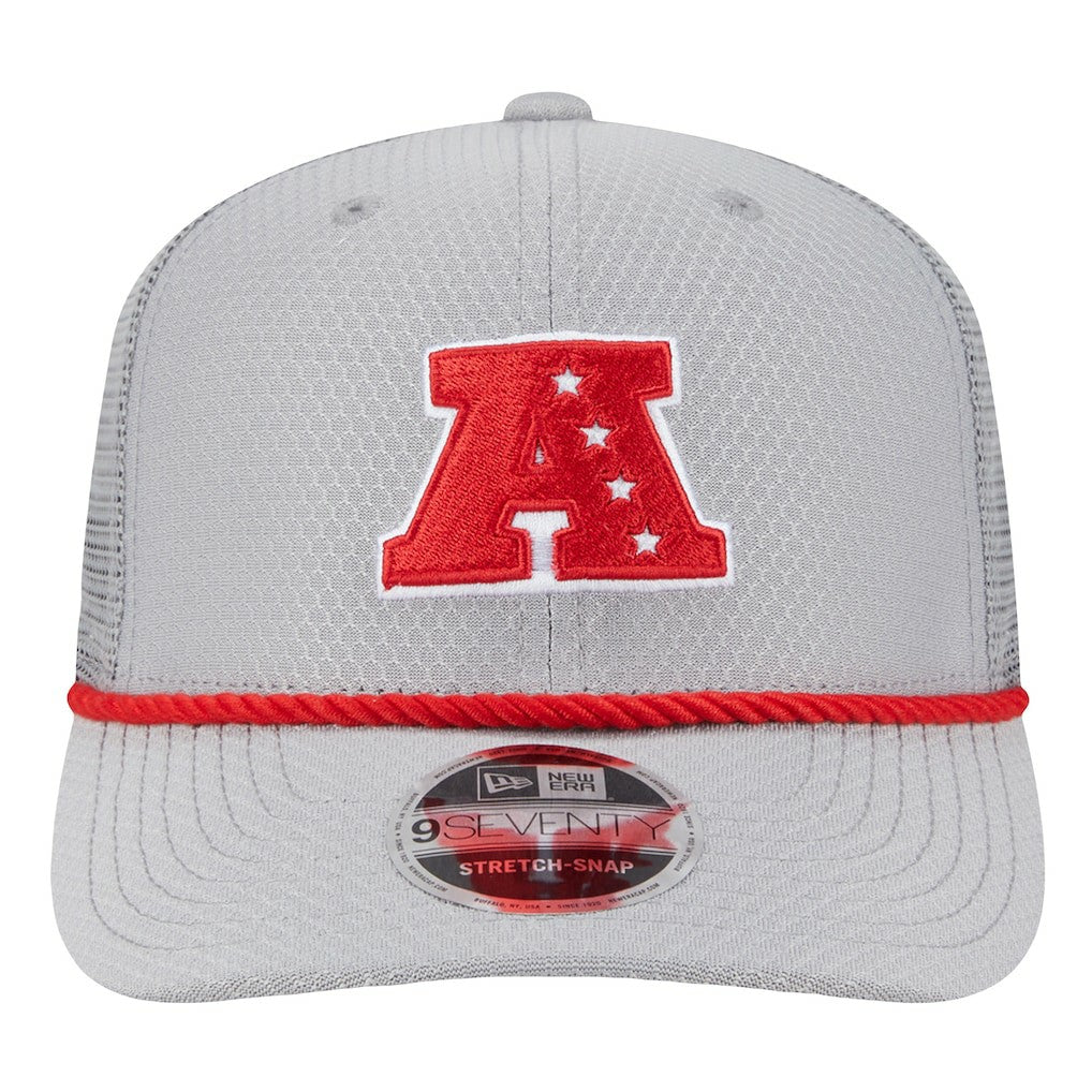 Cincinnati Bengals New Era 2025 Pro Bowl 9SEVENTY Stretch-Snap Hat - Gray for sale