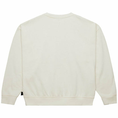 New York Jets Women's Throwback Logo 3.0 Pullover Sweatshirt - Cream discount