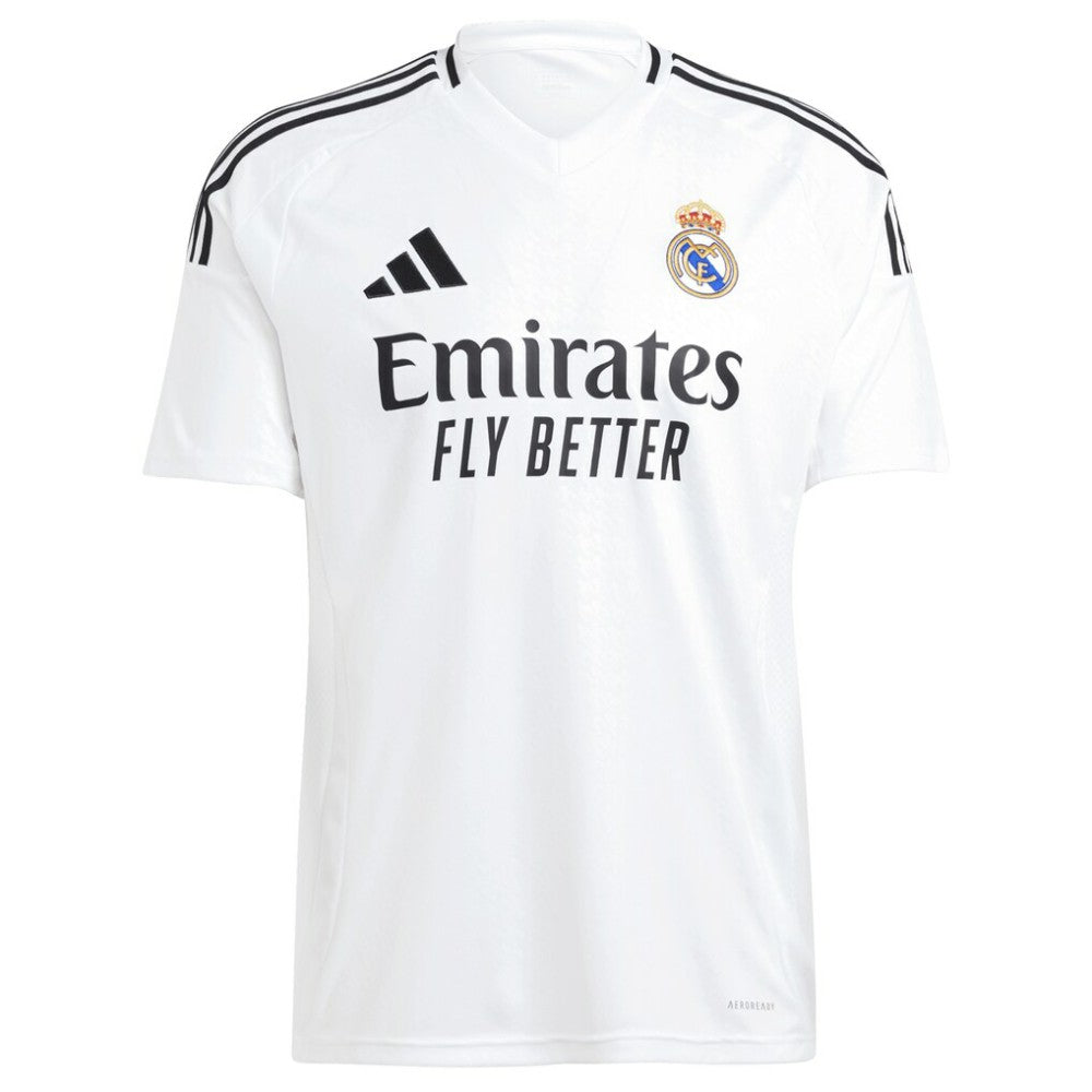 Kylian Mbappé Real Madrid 2024/25 Home Replica Player Jersey - White | Adidas outlet