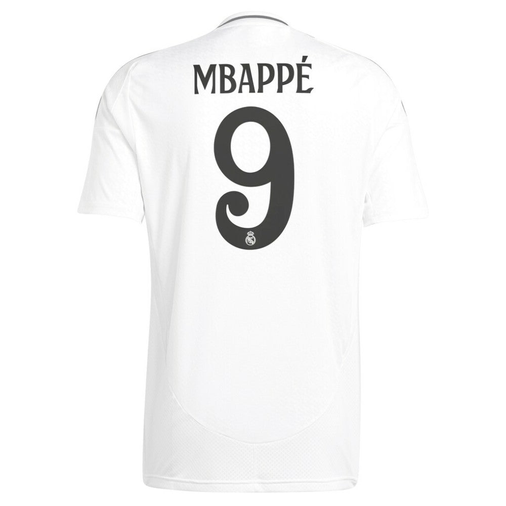 Kylian Mbappé Real Madrid 2024/25 Home Replica Player Jersey - White | Adidas outlet
