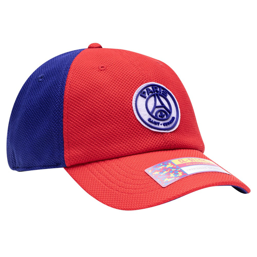 Paris Saint-Germain Fan Ink Male Adult Striker Adjustable Hat - Red/Navy sale