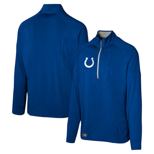 Indianapolis Colts Grind Iron Quarter-Zip Top - Royal for sale