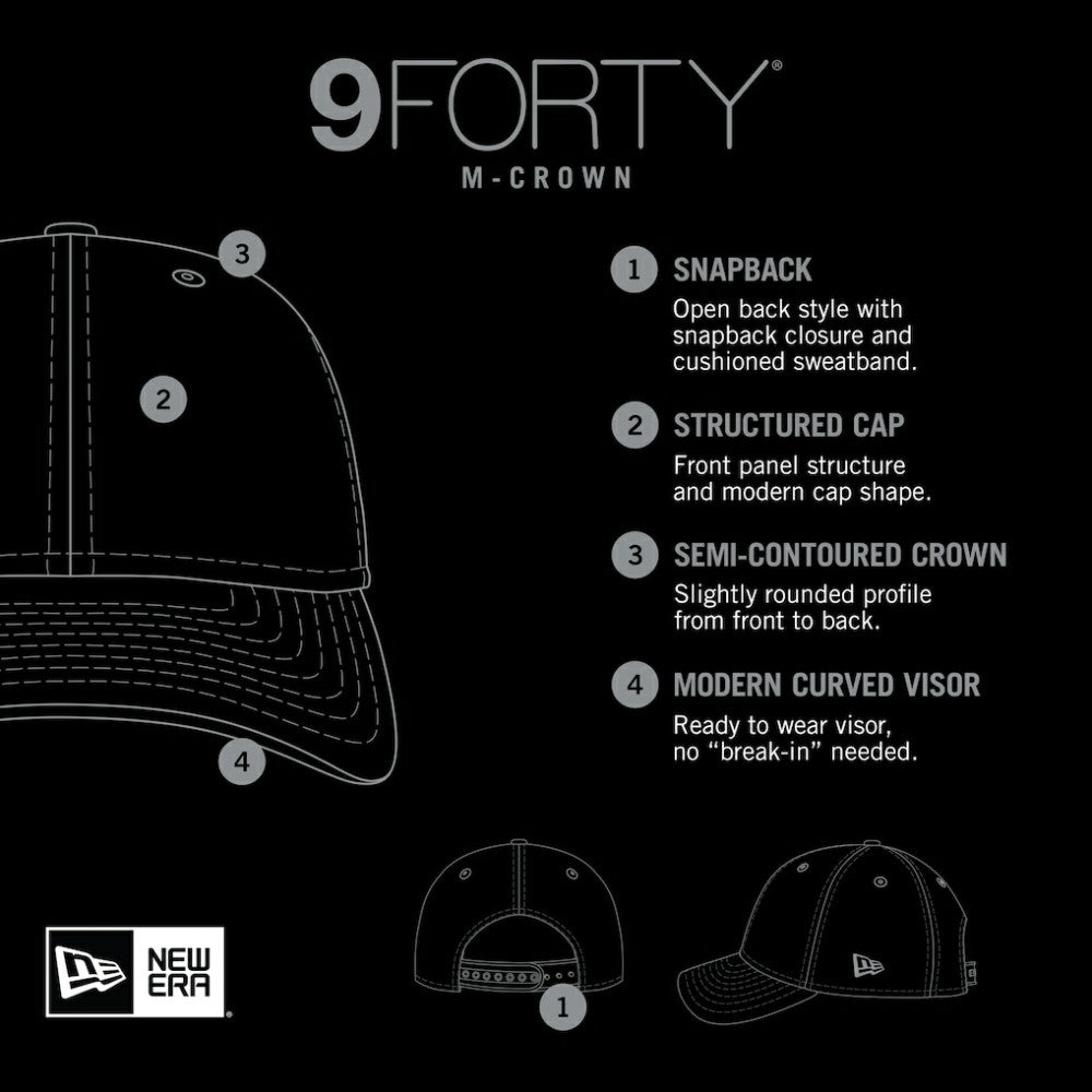 Washington Nationals 9FORTY M-Crown Adjustable Hat - Red | New Era
