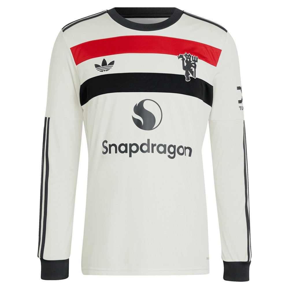 Manchester United Originals 2024/25 Third Replica Long Sleeve Jersey - Cream | Adidas discount