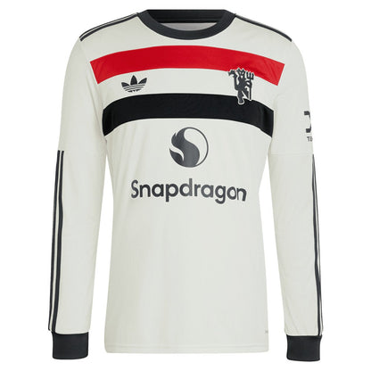Manchester United Originals 2024/25 Third Replica Long Sleeve Jersey - Cream | Adidas discount