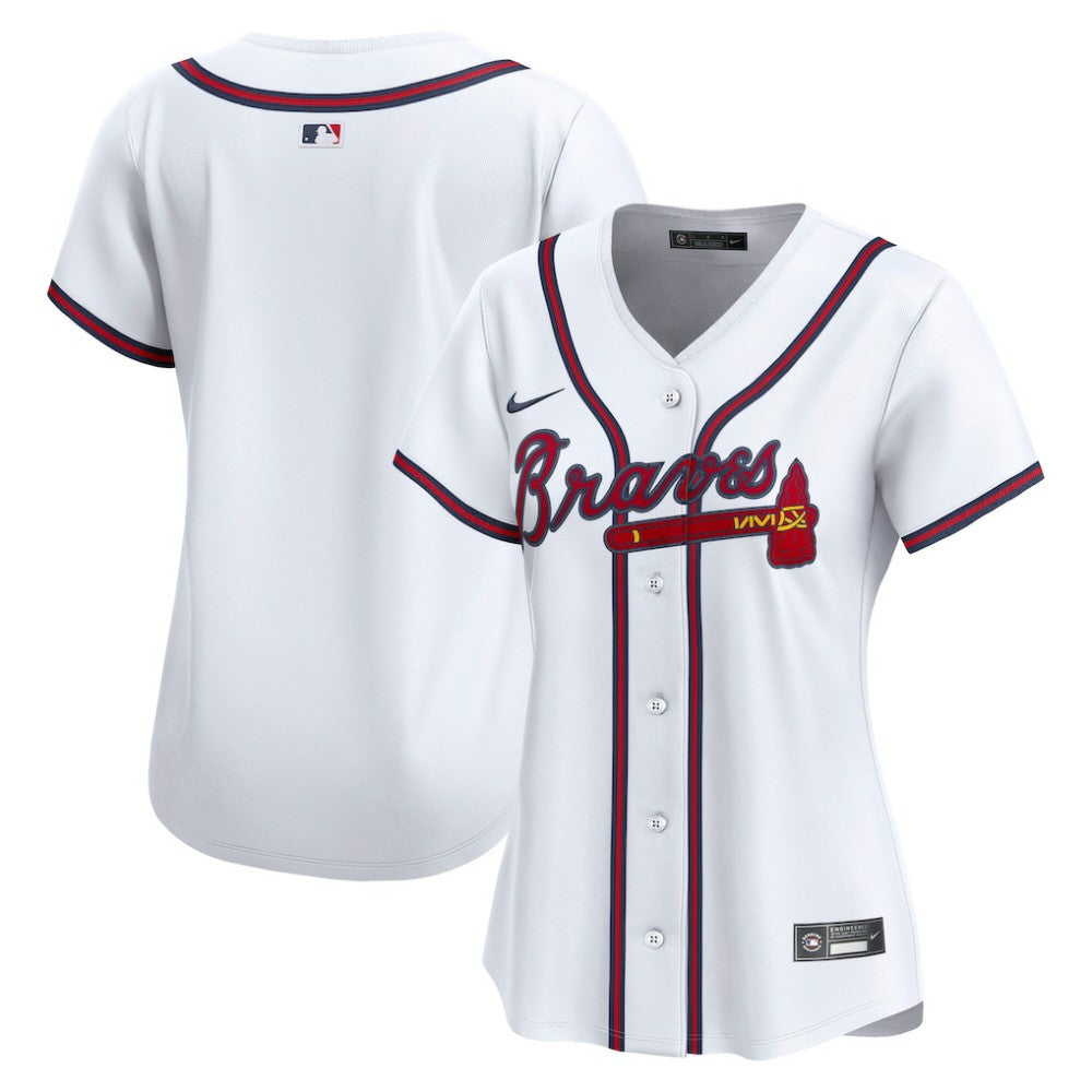 Atlanta Braves Women's Home Limited Jersey - White | Nike