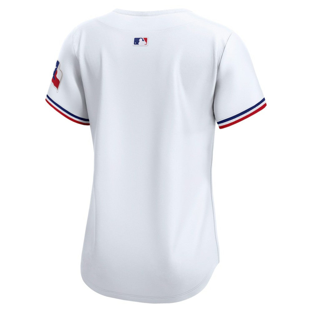 Texas Rangers Women's Home Limited Jersey - White | Nike