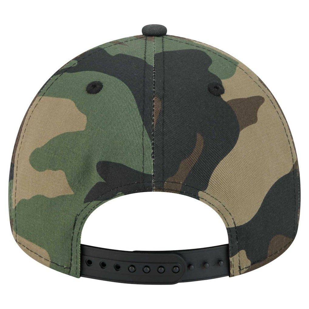 Pittsburgh Steelers New Era Mystic Camo A-Frame 9FORTY Adjustable Hat - Camo for sale