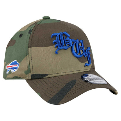 Buffalo Bills New Era Mystic Camo A-Frame 9FORTY Adjustable Hat - Camo online