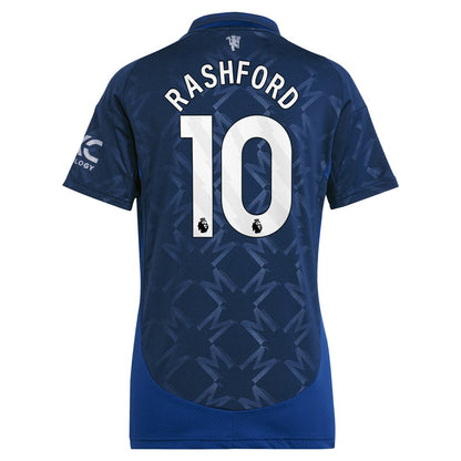 Marcus Rashford Manchester United Women's 2024/25 Away Replica Player Jersey - Navy | Adidas sale