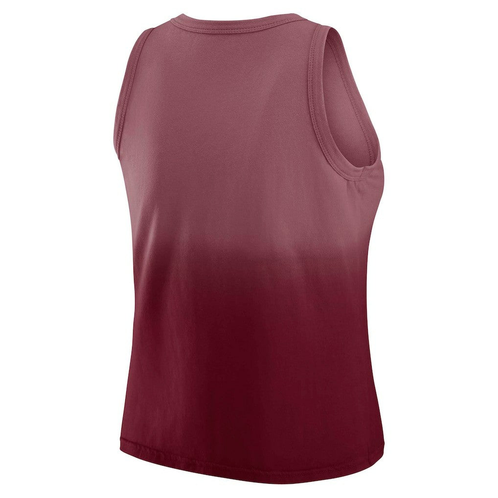 Washington Commanders WEAR by Erin Andrews x Gracie Hunt Women's Ombre Tank Top - Burgundy outlet