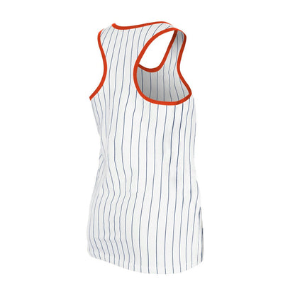 Houston Astros Women's Gameday Pinstripe Tank Top - White | New Era