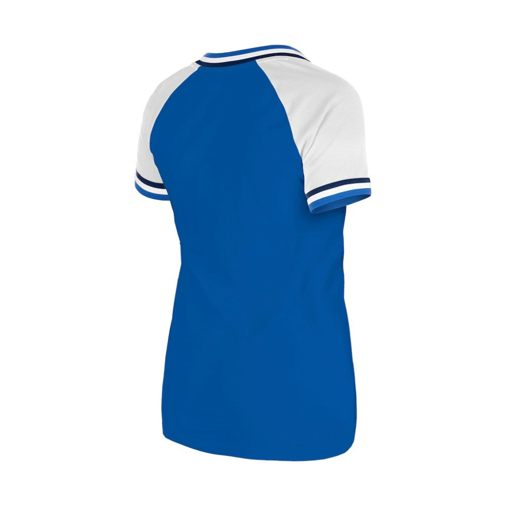 Toronto Blue Jays Women's Gameday Raglan V-Neck T-Shirt - Royal | New Era