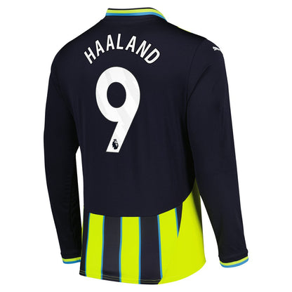 Erling Haaland Manchester City 2024/25 Away Replica Long Sleeve Player Jersey - Navy | Puma online
