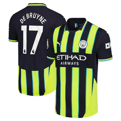 Kevin De Bruyne Manchester City 2024/25 Away Player Jersey - Navy | Puma shop