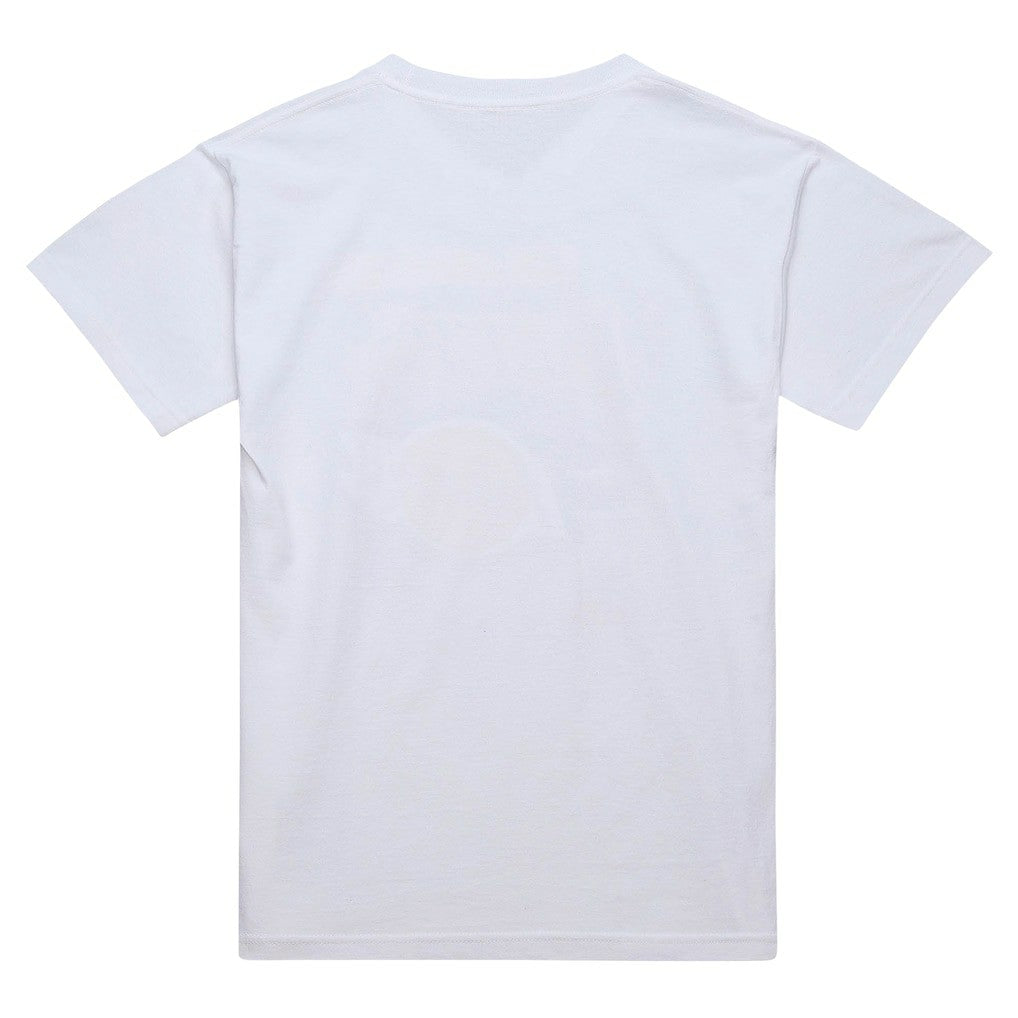 Boston Celtics Hardwood Classics Vintage Warm Up T-Shirt - White | Mitchell & Ness for sale