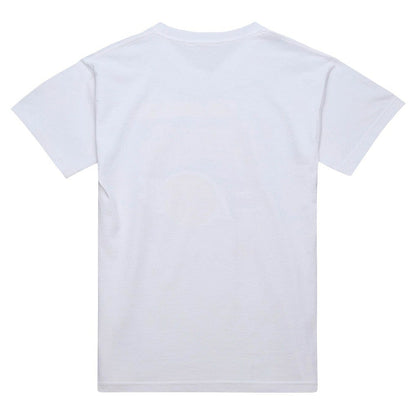 Boston Celtics Hardwood Classics Vintage Warm Up T-Shirt - White | Mitchell & Ness for sale