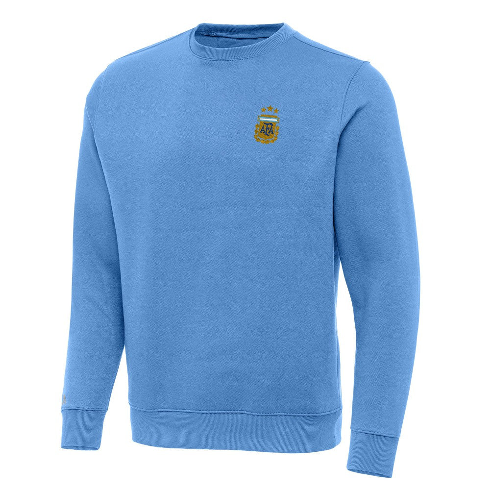 Argentina National Team Antigua Victory Pullover Sweatshirt - Powder Blue online