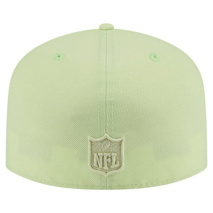 Miami Dolphins New Era Color Pack A-Frame 59FIFTY Fitted Hat - Light Green outlet