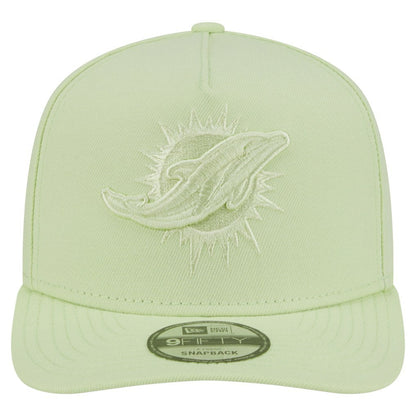 Miami Dolphins New Era Color Pack 9FIFTY Snapback Hat - Light Green sale