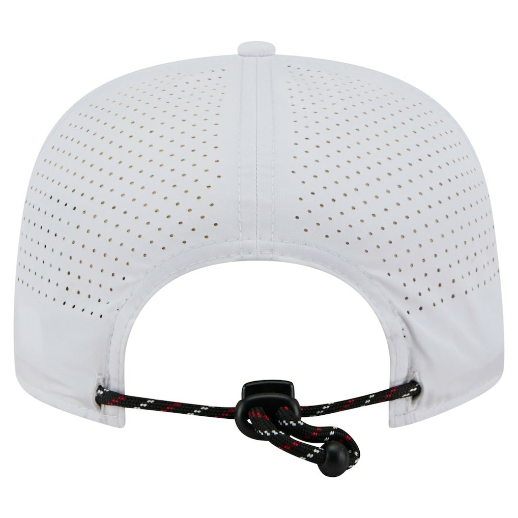 Chicago Bulls Performance Rope Golfer Adjustable Hat - White | New Era shop