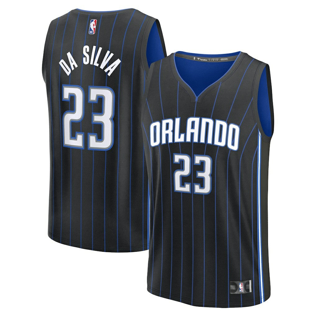 Tristan da Silva Orlando Magic 2024 NBA Draft Fast Break Player Jersey - Icon Edition - Black | Fanatics sale