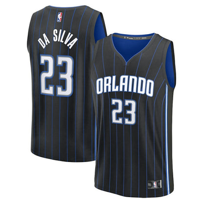 Tristan da Silva Orlando Magic 2024 NBA Draft Fast Break Player Jersey - Icon Edition - Black | Fanatics sale