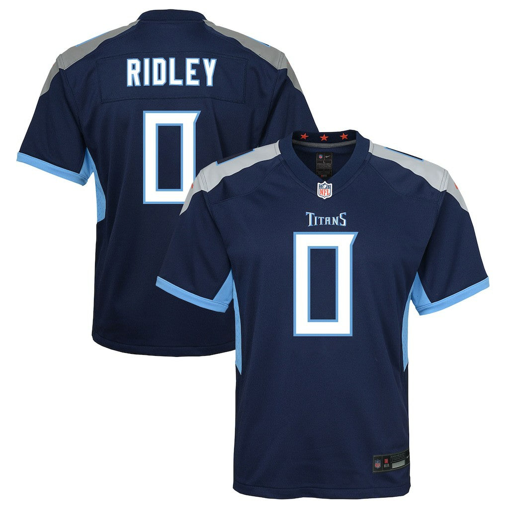 Calvin Ridley Tennessee Titans Youth Game Jersey - Navy | Nike on sale