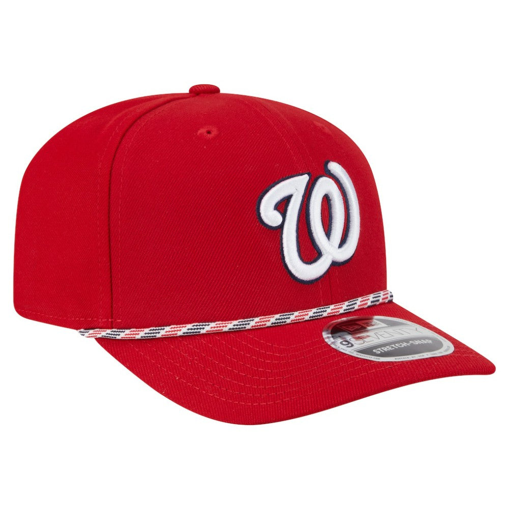 Washington Nationals Multi-Rope 9SEVENTY Stretch-Snap Hat - Red | New Era