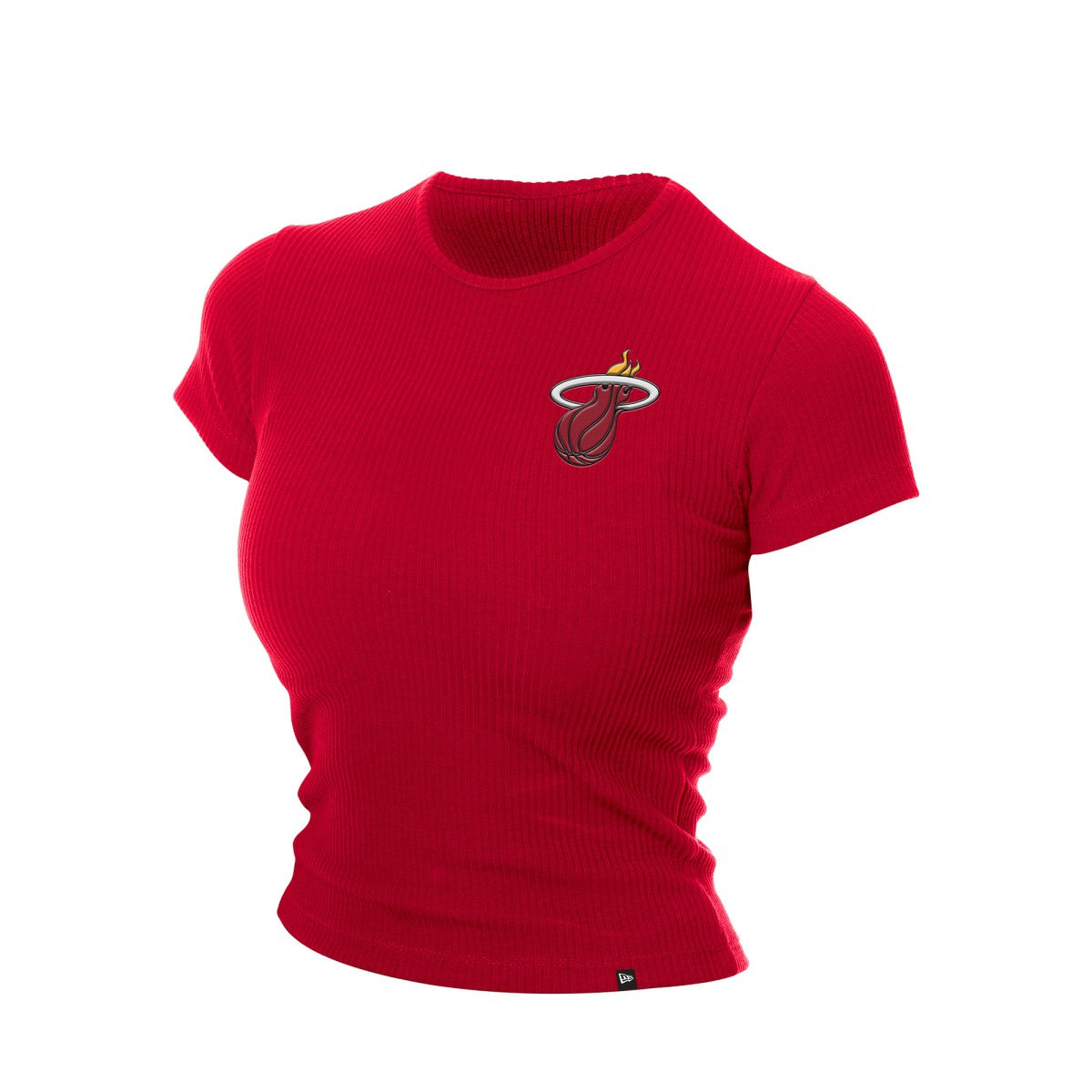 Miami Heat Women's Leisure Collection Baby Doll Cropped T-Shirt - Dark Red | New Era outlet