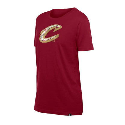 Cleveland Cavaliers Women's Glam Game Flower T-Shirt sale - Wine | New Era online