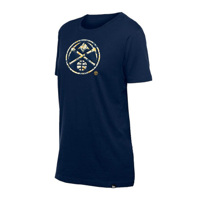 Denver Nuggets Women's Glam Game Flower T-Shirt sale - Navy | New Era shop