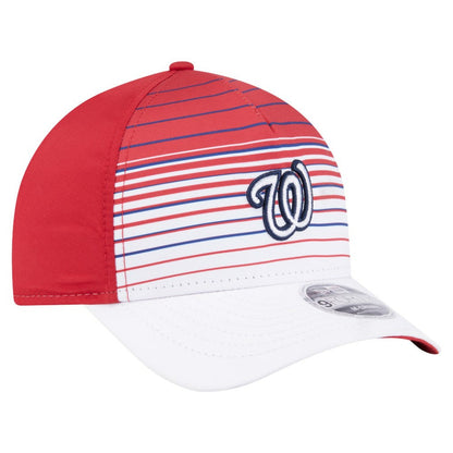 Washington Nationals Gradient 9FORTY M-Crown Adjustable Hat - Red | New Era