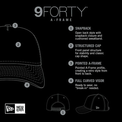 Washington Nationals Gradient 9FORTY M-Crown Adjustable Hat - Red | New Era