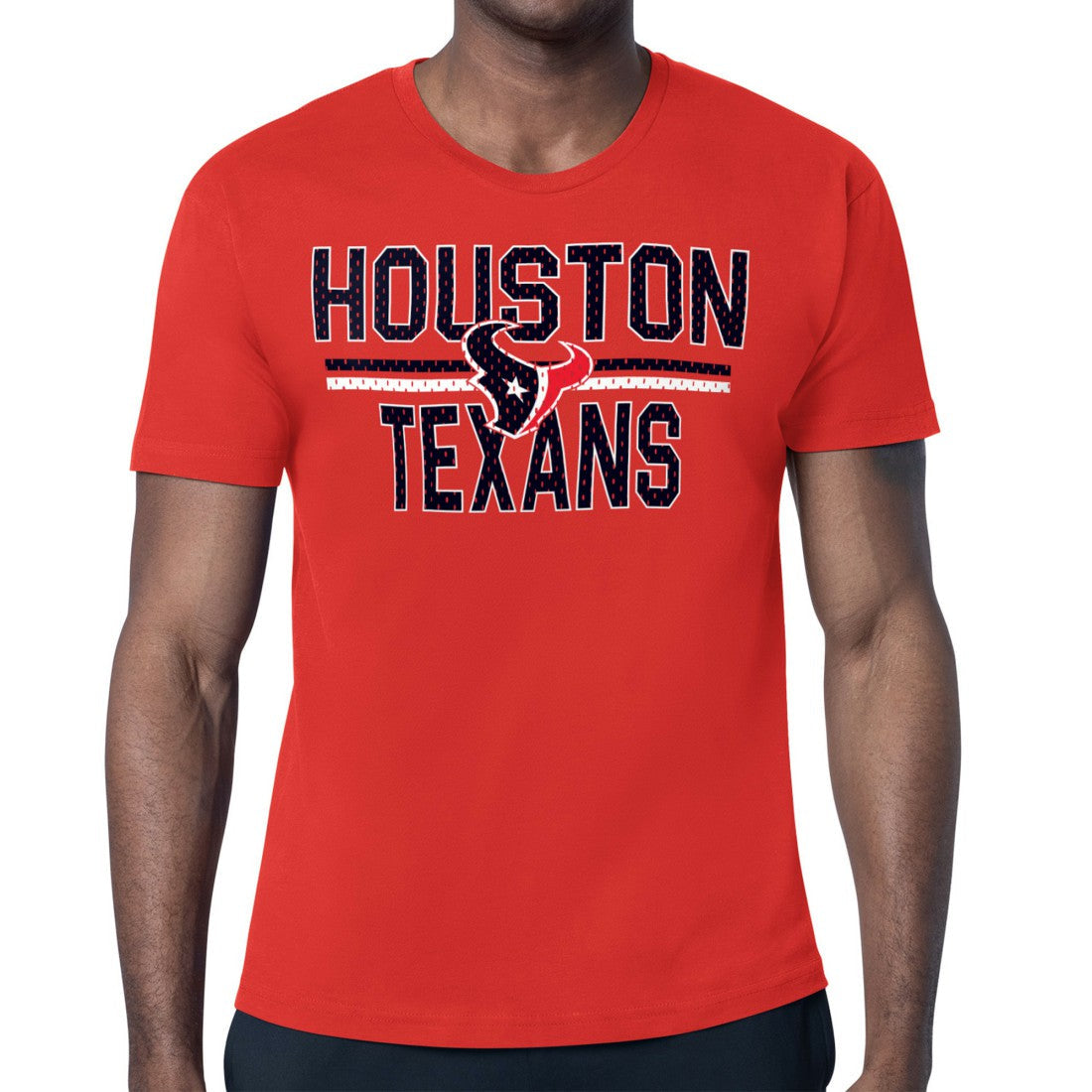 Houston Texans Starter Mesh Look T-Shirt - Red on sale