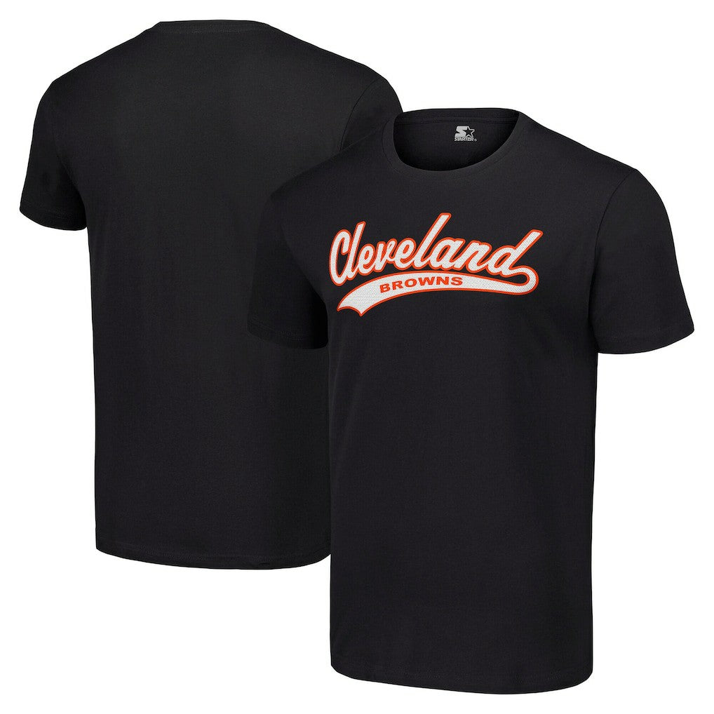 Cleveland Browns Starter City Tailsweep T-Shirt - Black cheap
