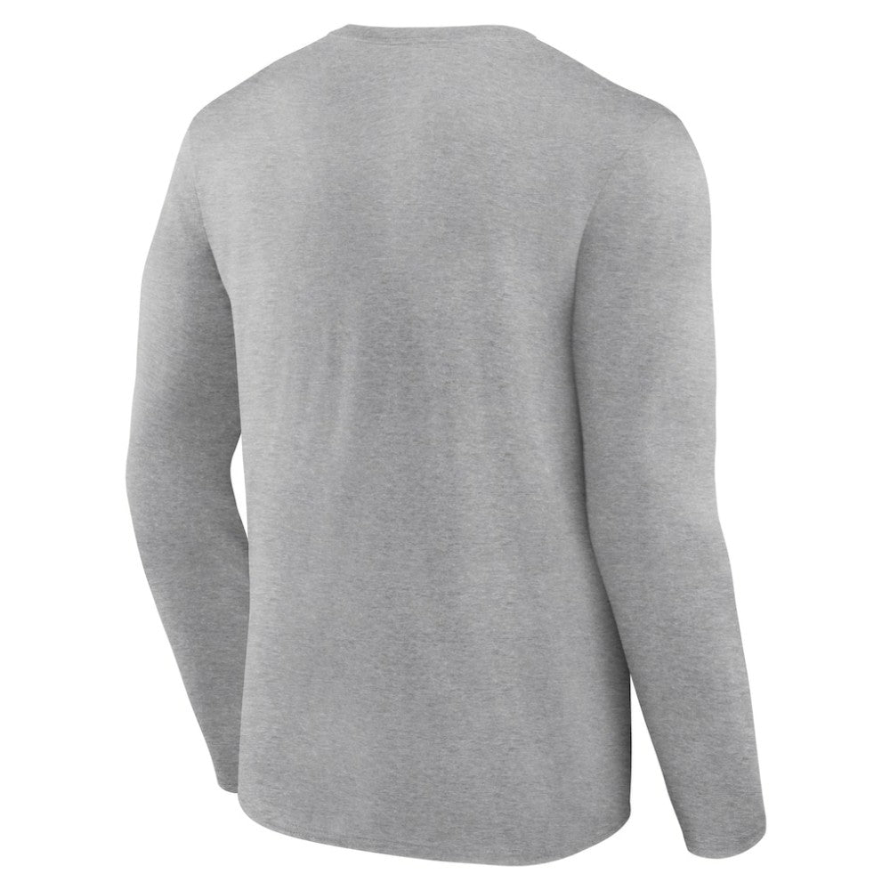Los Angeles Dodgers Fastball Long Sleeve T-Shirt - Gray
