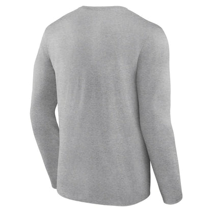 Los Angeles Dodgers Fastball Long Sleeve T-Shirt - Gray