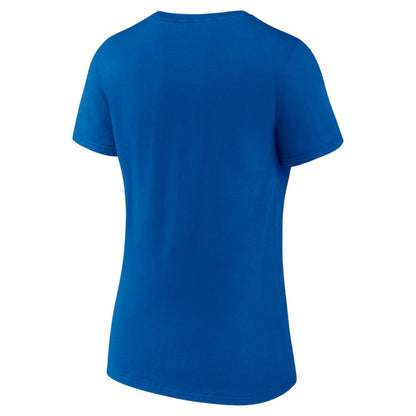 Los Angeles Dodgers Women's Stellar V-Neck T-Shirt - Royal