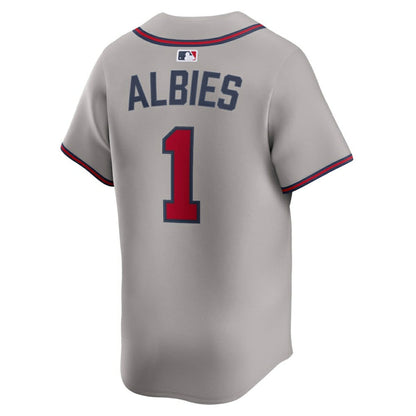 Ozzie Albies Atlanta Braves Road Limited Player Jersey - Gray | Nike