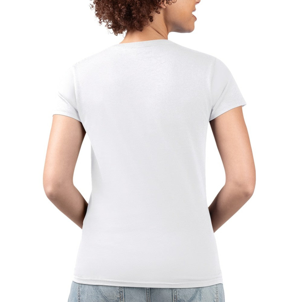 Chicago White Sox G-III 4Her by Carl Banks Women's Super-Slim Fit Lightweight Flowers Graphic V-Neck T-Shirt - White