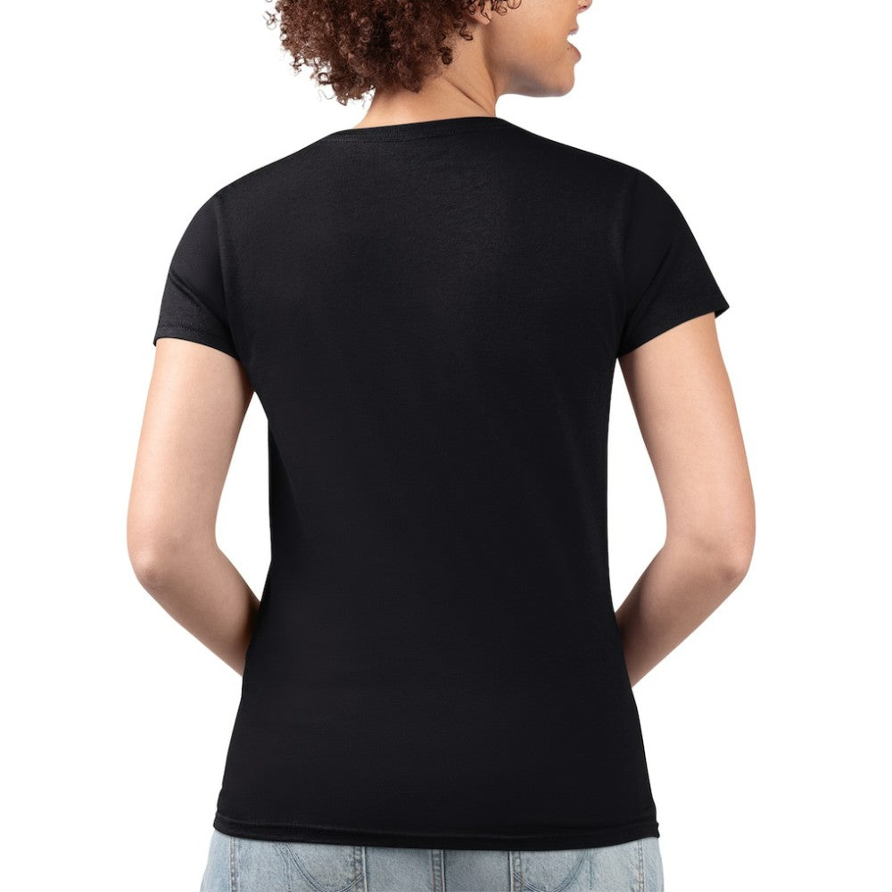 Pittsburgh Pirates G-III 4Her by Carl Banks Women's Super-Slim Fit Lightweight Flowers Graphic V-Neck T-Shirt - Black