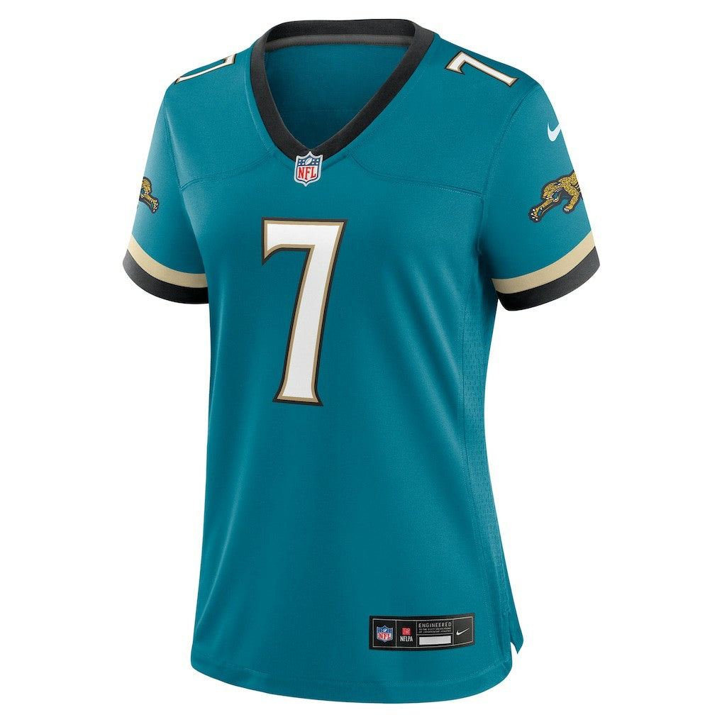 Brian Thomas Jr. Jacksonville Jaguars Women's Prowler Throwback Game Jersey - Teal | Nike sale