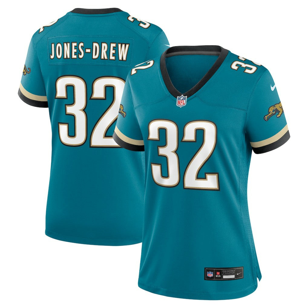 Maurice Jones-Drew Jacksonville Jaguars Women's Prowler Throwback Retired Player Game Jersey - Teal | Nike discount