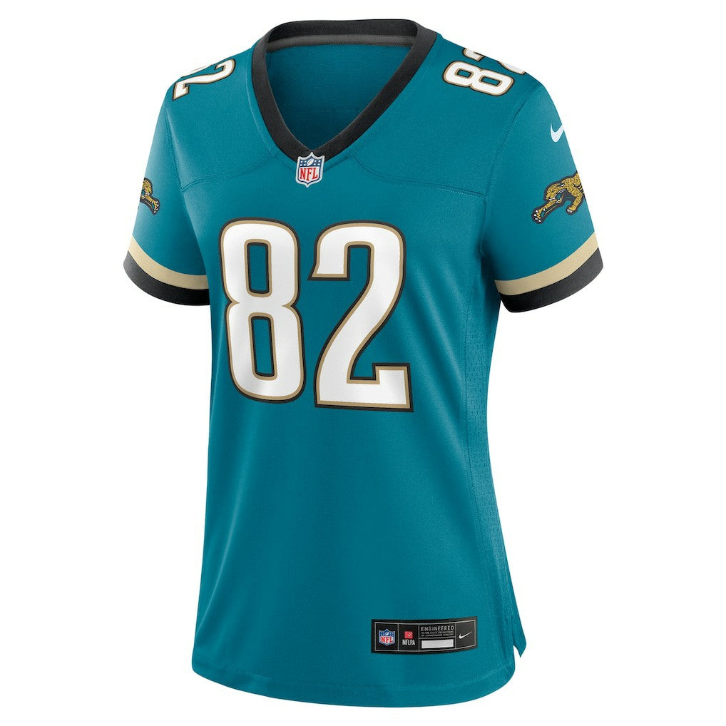 Jimmy Smith Jacksonville Jaguars Women's Prowler Throwback Retired Player Game Jersey - Teal | Nike cheap