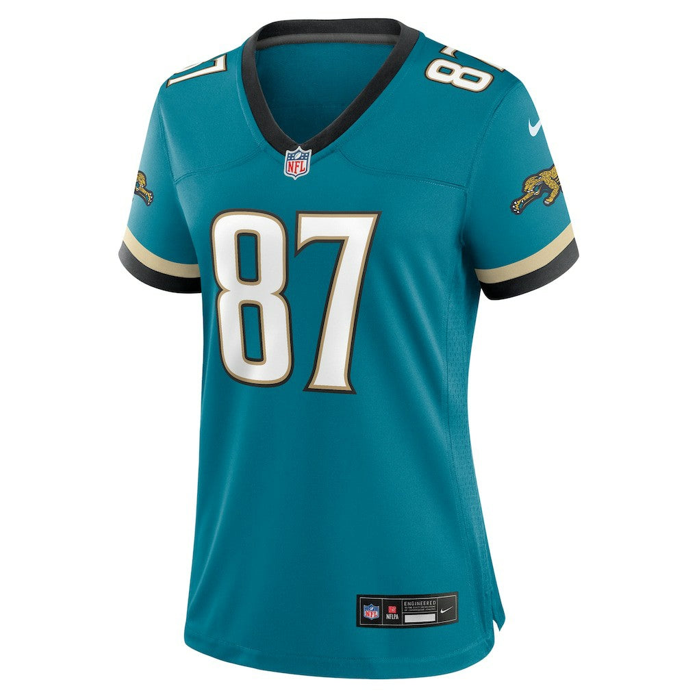 Keenan McCardell Jacksonville Jaguars Women's Prowler Throwback Retired Player Game Jersey - Teal | Nike cheap
