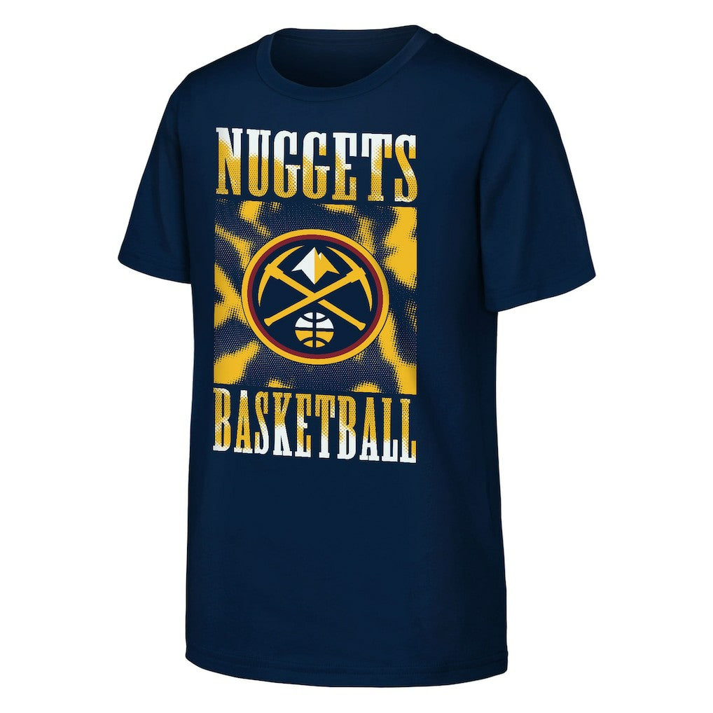 Denver Nuggets Youth Garage Hero T-Shirt sale - Navy for sale