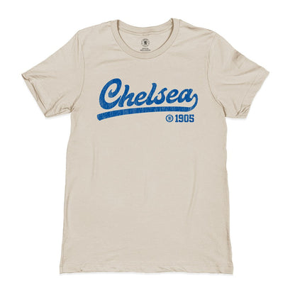 Chelsea 1863FC Script T-Shirt - Tan outlet
