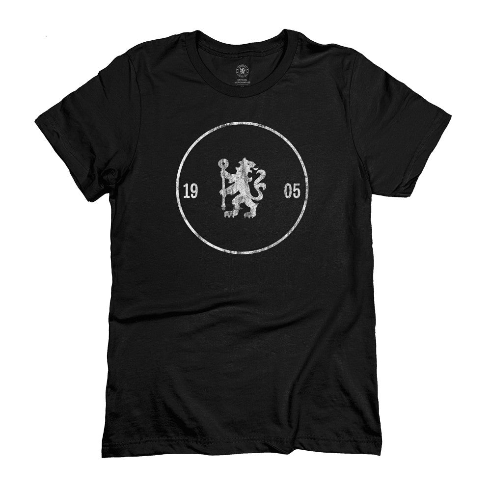 Chelsea 1863FC Heritage Circle T-Shirt - Black discount