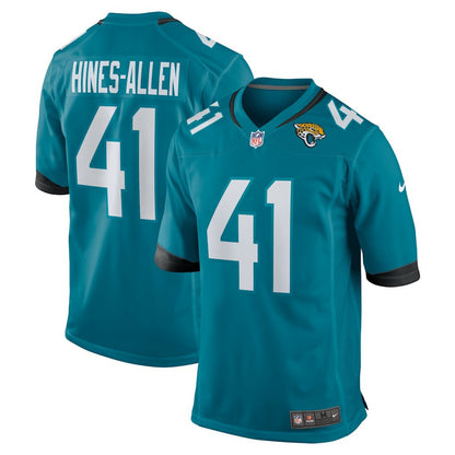 Josh Hines-Allen Jacksonville Jaguars Player Game Jersey - Teal | Nike discount